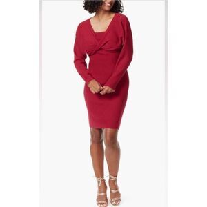 NWT Sam Edelman 2-in-1 sweater & dress set holiday party Valentine's Day medium